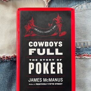 Cowboys full the story of poker James McManus book hardcover books non fiction